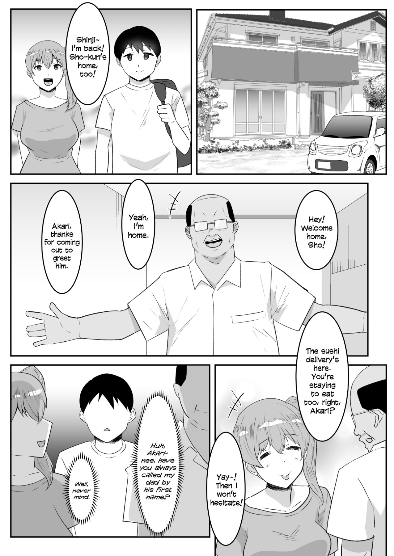 Hentai Manga Comic-My dad's new wife is my childhood friend, whom I had a crush on.-Read-5